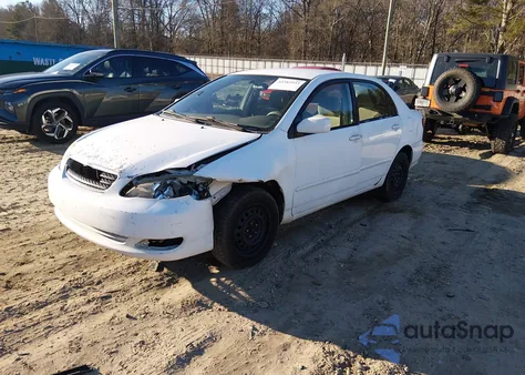 2005 Toyota Corolla Le z USA, uszkodzony, nr VIN 2T1BR32E95C335442
